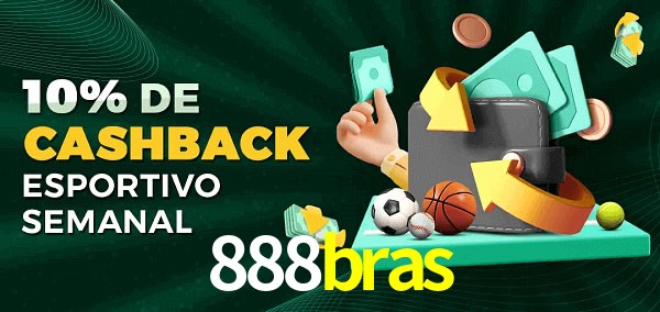 10% de bônus de cashback na 888bras